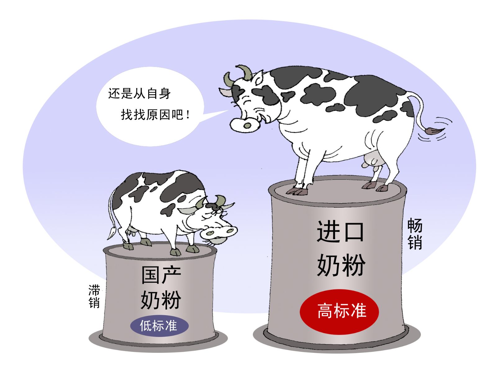 洋奶粉这样涨价，国产奶粉也开始蠢蠢欲动了。