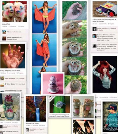 图片视觉社交网站Pinterest：全美第三的超高人气蕴藏无限商机