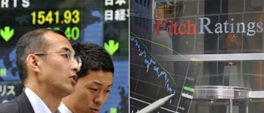 惠誉Fitch Ratings下调日本主权评级至A+，日债危机严重性远超欧美