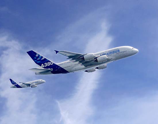 全禄航空订购了四架超大型客机A380，按照目录价格计算总共17亿美元。